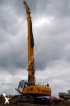 La excavadora de demolición